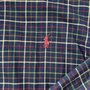 Ralph Lauren Man’s XXL Multicolor  Bottom Down Long Sleeve Shirt